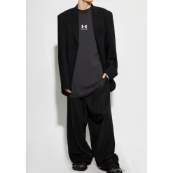 T-shirt med broderet logo