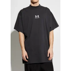 T-shirt med broderet logo