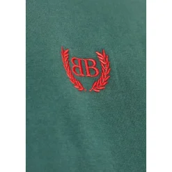 T-shirt med broderet logo