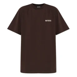 T-shirt med broderet logo