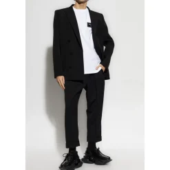 T-shirt med logo patch