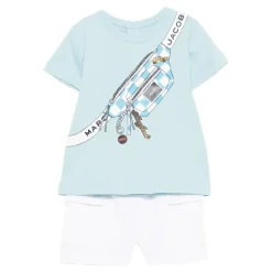 T-shirt og shorts sæt