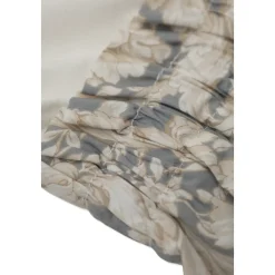 T-shirtkjole i trykt bomuld