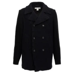 Uld Dobbeltradet Frakke