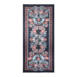 Uld og Cashmere Jacquard Tørklæde