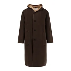 Uld- og cashmerefrakke