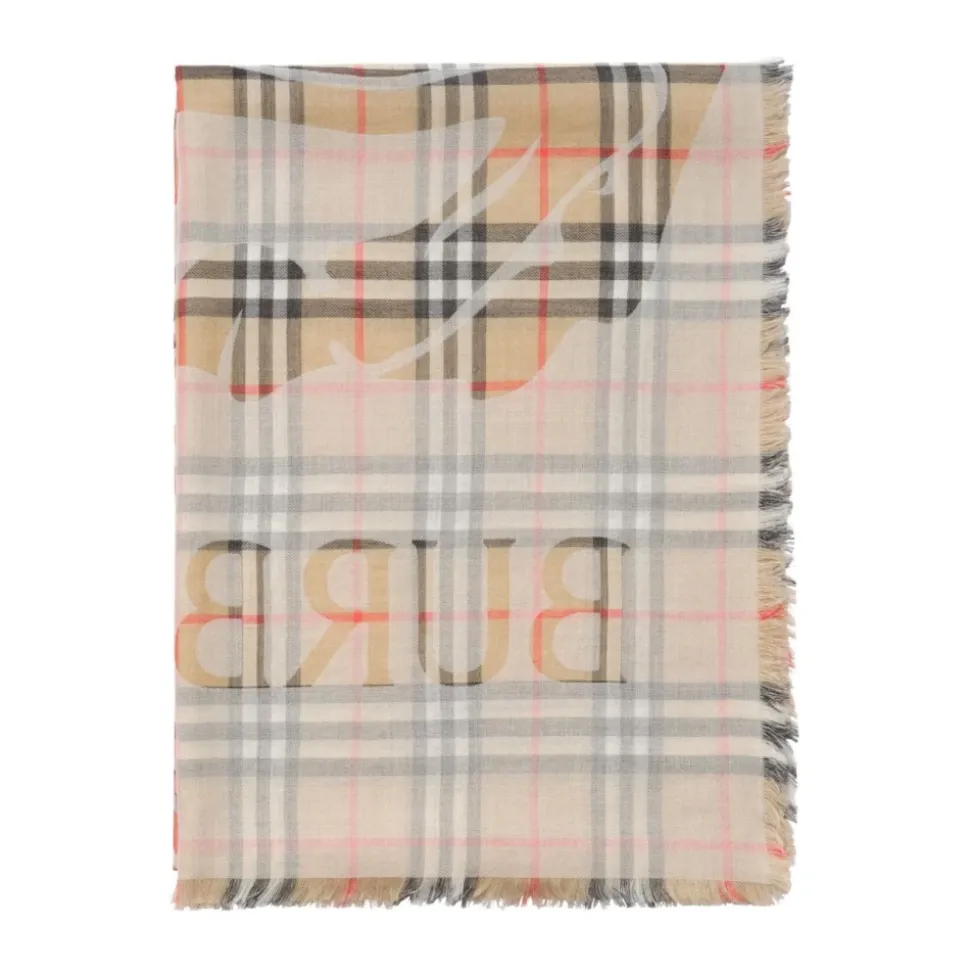 Uld- og silketørklæde