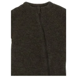 Ulddragt i mørkebrun