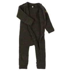 Ulddragt i mørkebrun