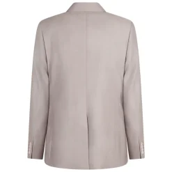 Ulddragt med silkejakke