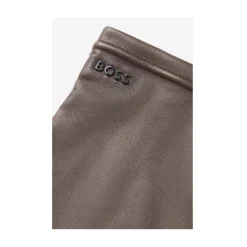 Uldforede handsker i læder