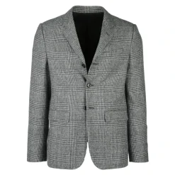 Uldjakke med knapper