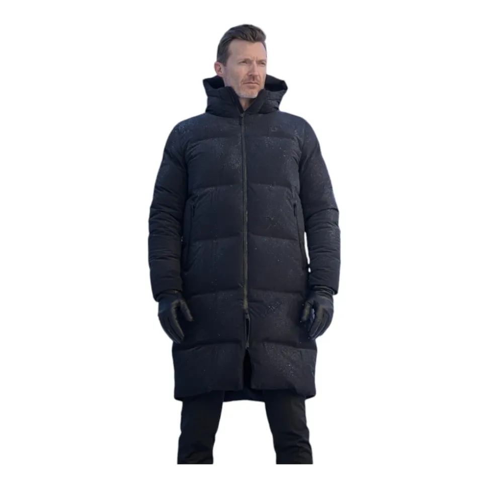Ultra Varm Sort Parka Frakke