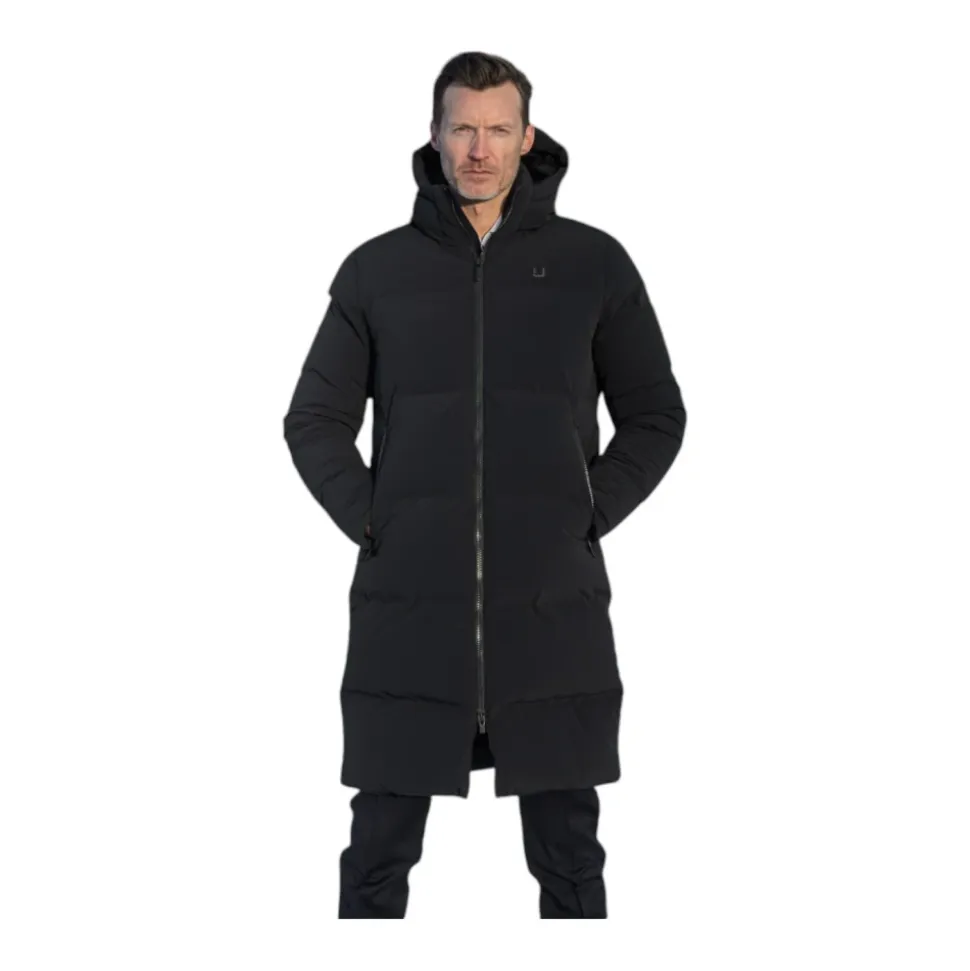 Ultra Varm Sort Parka Frakke