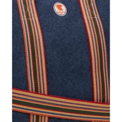 Unisex weekendtaske i ensfarvet blå bomuldskanvas