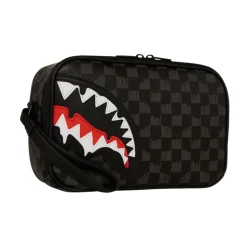Vegan Læder Beauty Case Pochette Shark
