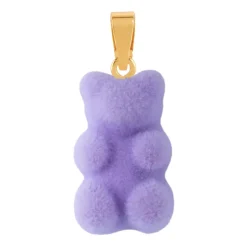 Velvet Nostalgia Bjørn Vedhæng Med Klassisk Konnektor