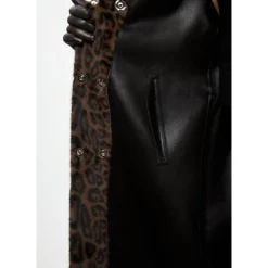 Vendbar Lang Vinter Faux Fur Frakke