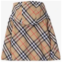 Vendbar Tjekjakke i Beige