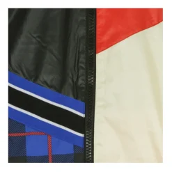 Vindjakke i vævet materiale