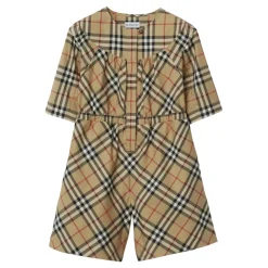 Vintage Check Cotton Poplin Bukser