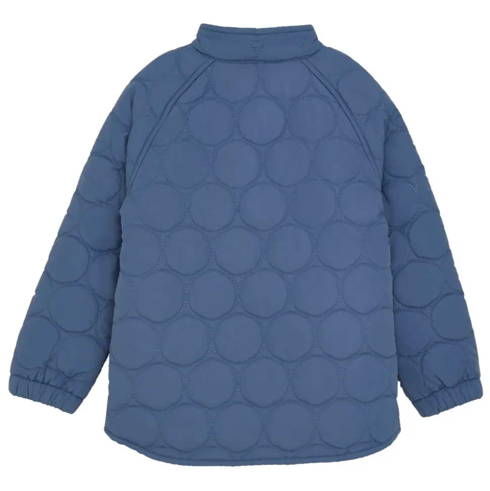 Vintage Indigo Termosæt med Cirkelmønster