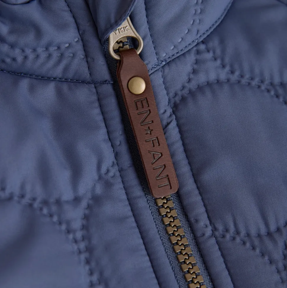 Vintage Indigo Termosæt med Cirkelmønster