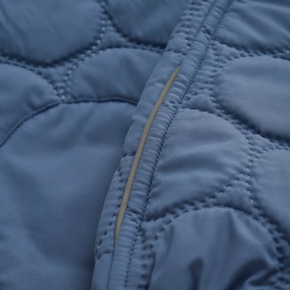 Vintage Indigo Termosæt med Cirkelmønster