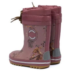 Vintergummistøvler AOP - Rose Brown