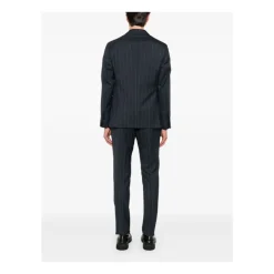 Virgin Wool Pinstripe Suit
