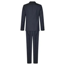 Virgin Wool Pinstripe Suit