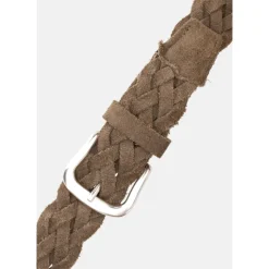 Vævet ruskindsbælte