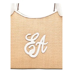 Vævet Strå Medium Shopper Taske