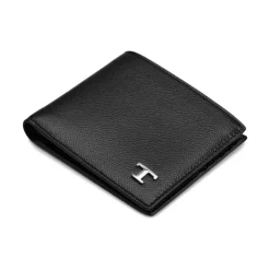 Wallet med logo-plakette