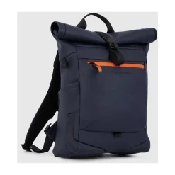 Water resistant roll top backpack for laptop 15,6