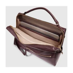 Women's laptop bag with iPad® compartment, shock absorbing and RFID protection