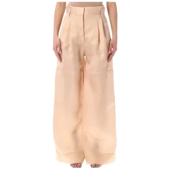 Women's Trousers Clothing Pink SS26