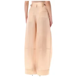 Women's Trousers Clothing Pink SS26