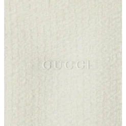 Wool Bouclé Jakke med Logo