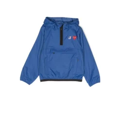 x K-Way Leon Hooded Rain Jacket