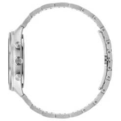 YA142318 - Interlocking 41mm rustfrit stål urkasse, grønt skive, lille sekundviser, sort keramisk bezel med tachymeter indikation, rustfrit stål armbånd