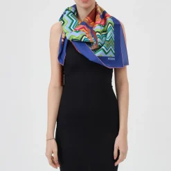 Zig Zag Silketørklæde